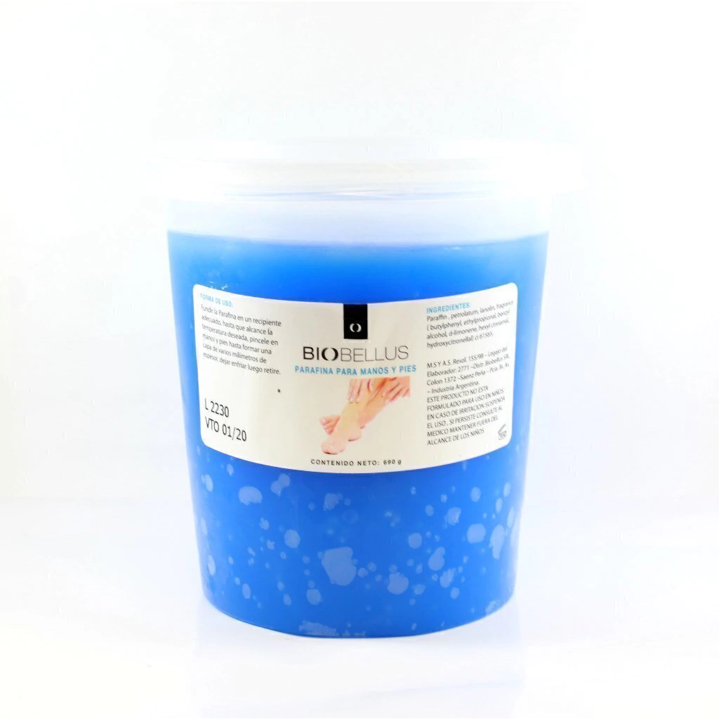 Biobellus - Parafina Manos — Biobellus. Producto profesional de peluquería.