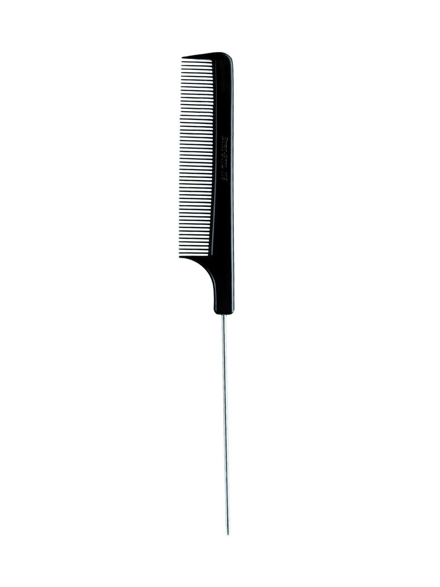 PEINE PUA HIERRO NYLON PROF. 21,5 CM — Eurostil. Producto profesional de peluquería.