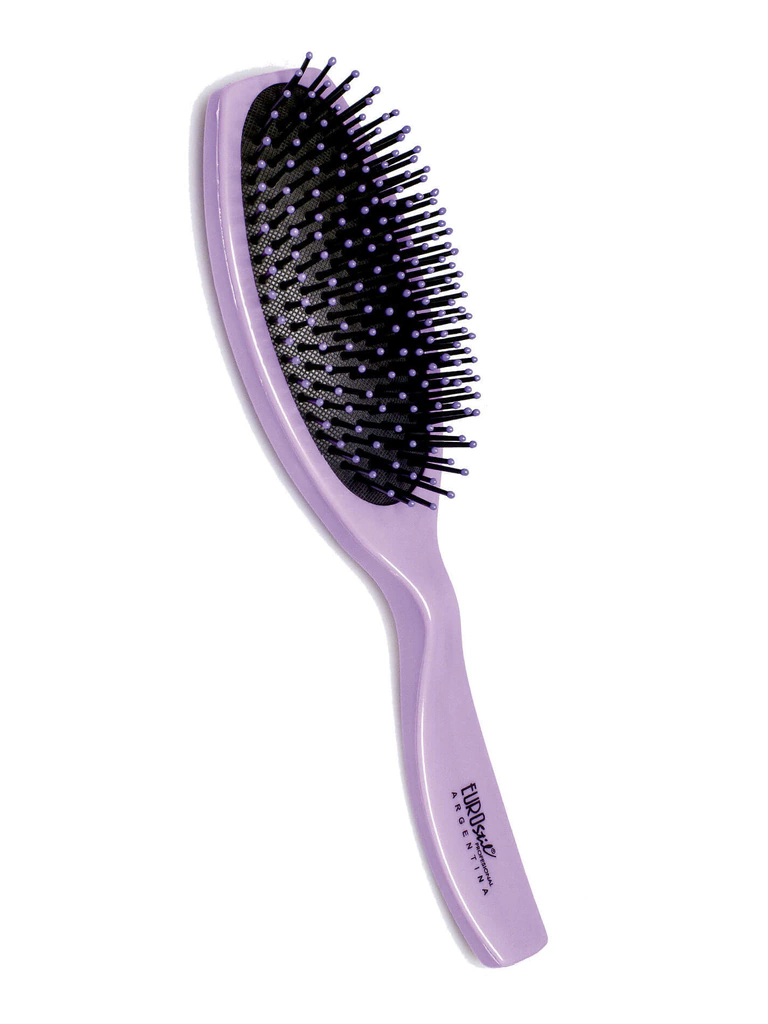 CEPILLO FUELLE, PUA PLASTICO, BOLA — Eurostil. Producto profesional de peluquería.