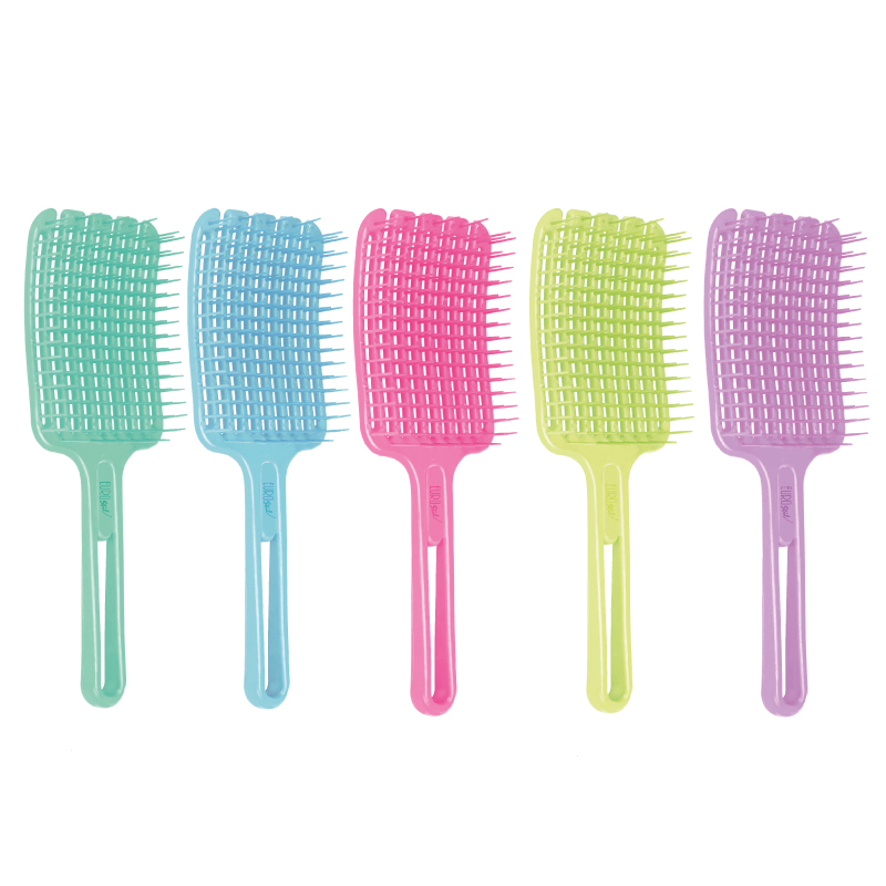 CEPILLO FLEXIBLE FNGER BRUSH PARA RULOS, EUROSTIL — Eurostil. Producto profesional de peluquería.