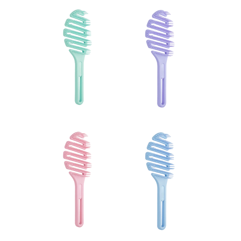 CEPILLO FLEXIBLE SPRING BRUSH — Eurostil. Producto profesional de peluquería.