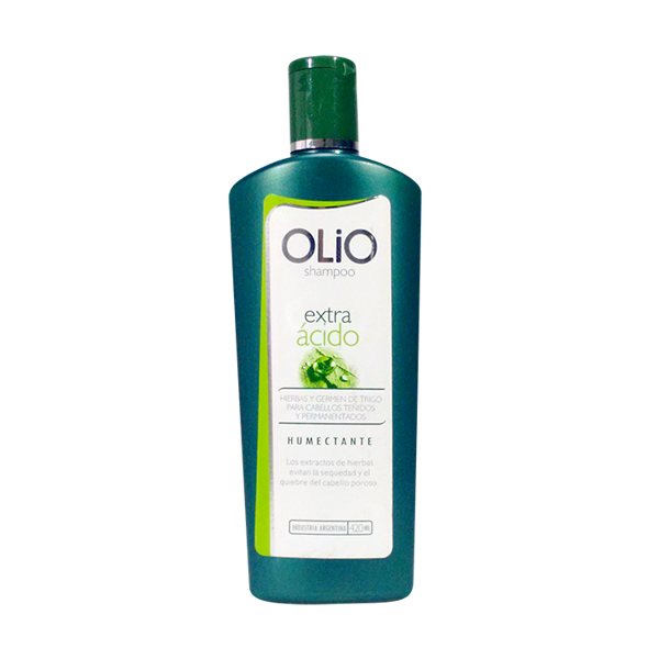 OLIO SHAMPOO EXTRA ACIDO CAB. TEÑIDOS 420 — Anna De Sanctis. Producto profesional de peluquería.