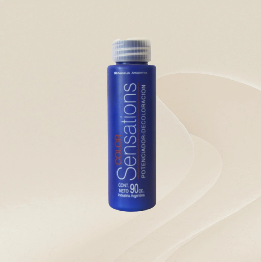 Potenciador Decolorante x 90cc — Angelis. Producto profesional de peluquería.