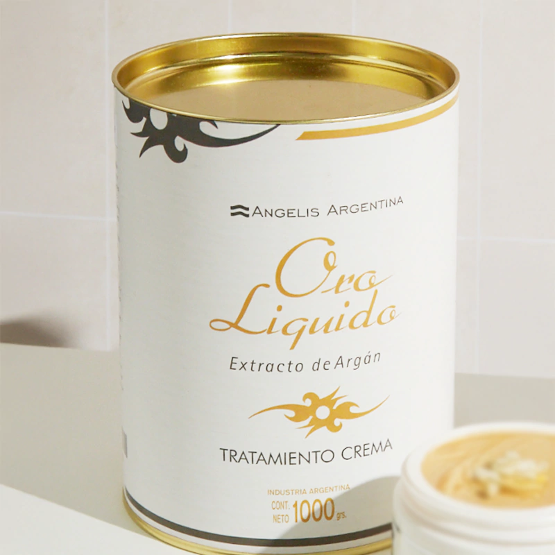 Tratamiento Oro Líquido x 1000 gr. — Angelis. Producto profesional de peluquería.