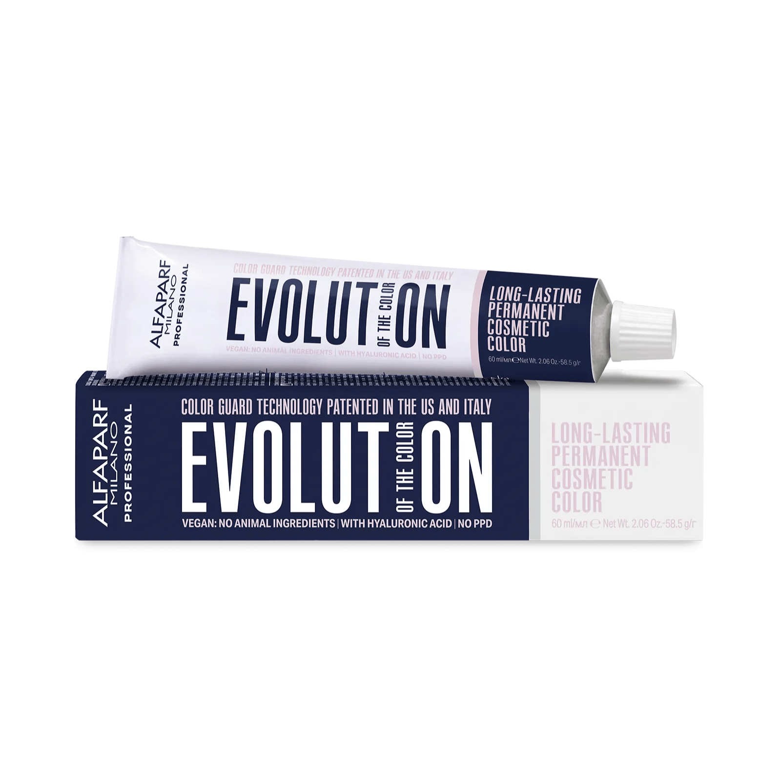 TINTURA EVOLUTION — Alfa Parf. Producto profesional de peluquería.