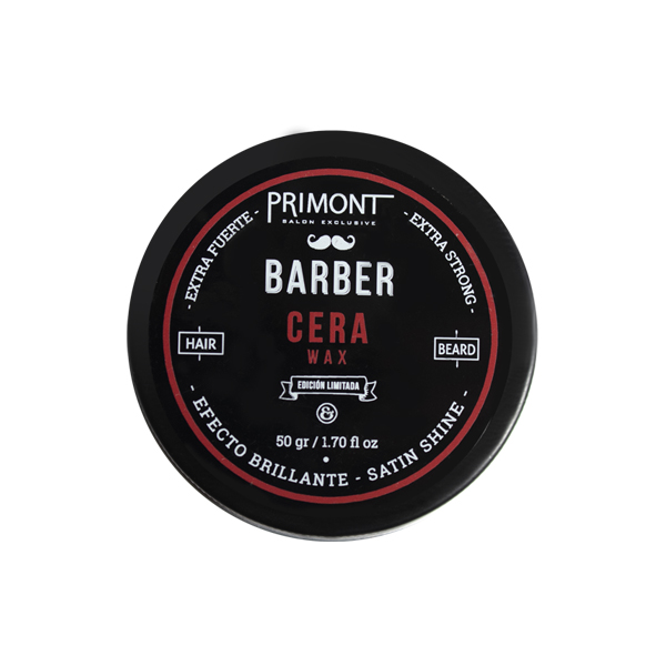CERA BRILLANTE BARBERIA 50 — Primont. Producto profesional de peluquería.