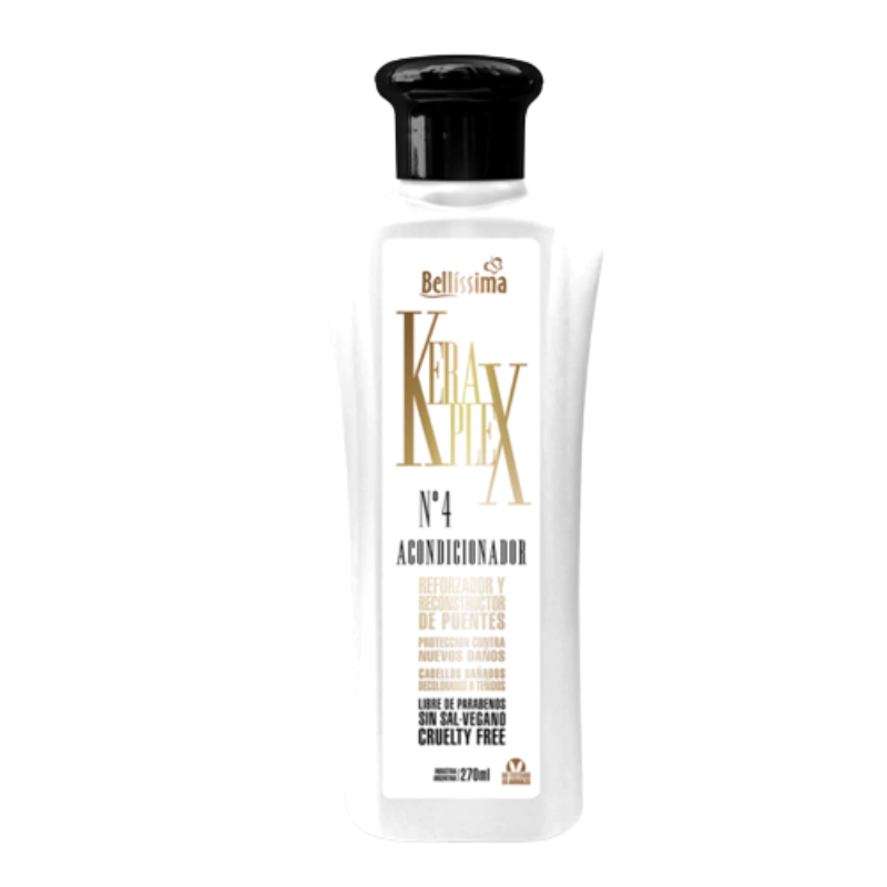 BELL KERAPLEX N°4 Acondicionador -botella x 270 ml — Bellísima. Producto profesional de peluquería.