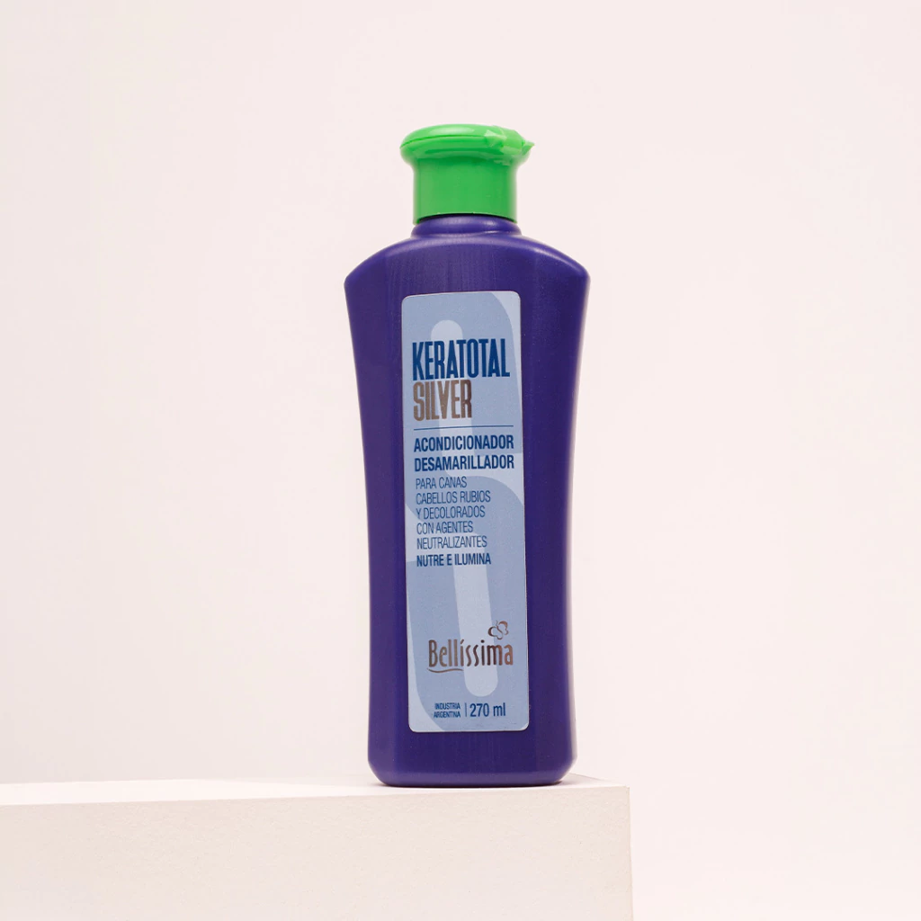 BELL Keratotal SILVER Acondicionador - botella x 270 ml — Bellísima. Producto profesional de peluquería.