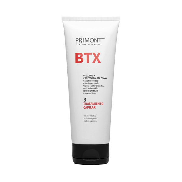SHAMPOO BTX PROTECTOR DEL COLOR x 400cc — Primont. Producto profesional de peluquería.