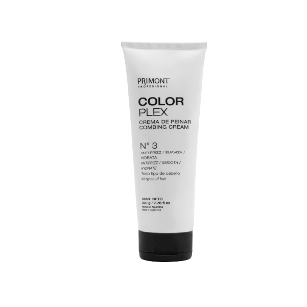 CREMA DE PEINAR COLOR PLEX x 220cc — Primont. Producto profesional de peluquería.