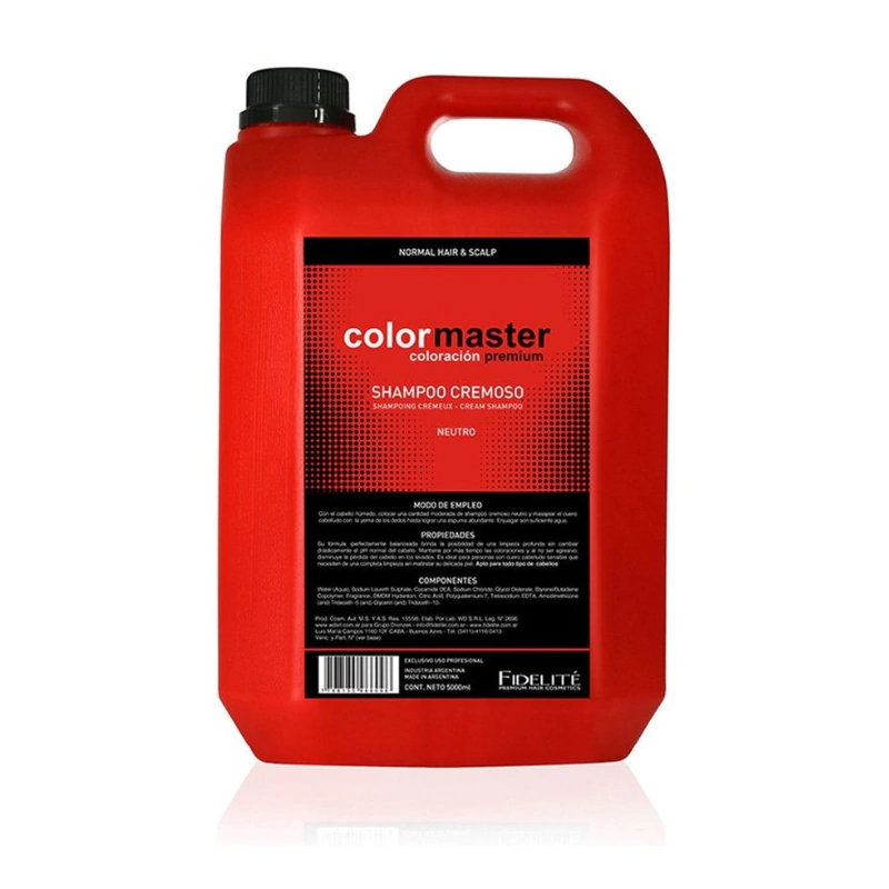 Shampoo Cremoso Neutro x 5000 — Fidelité. Producto profesional de peluquería.
