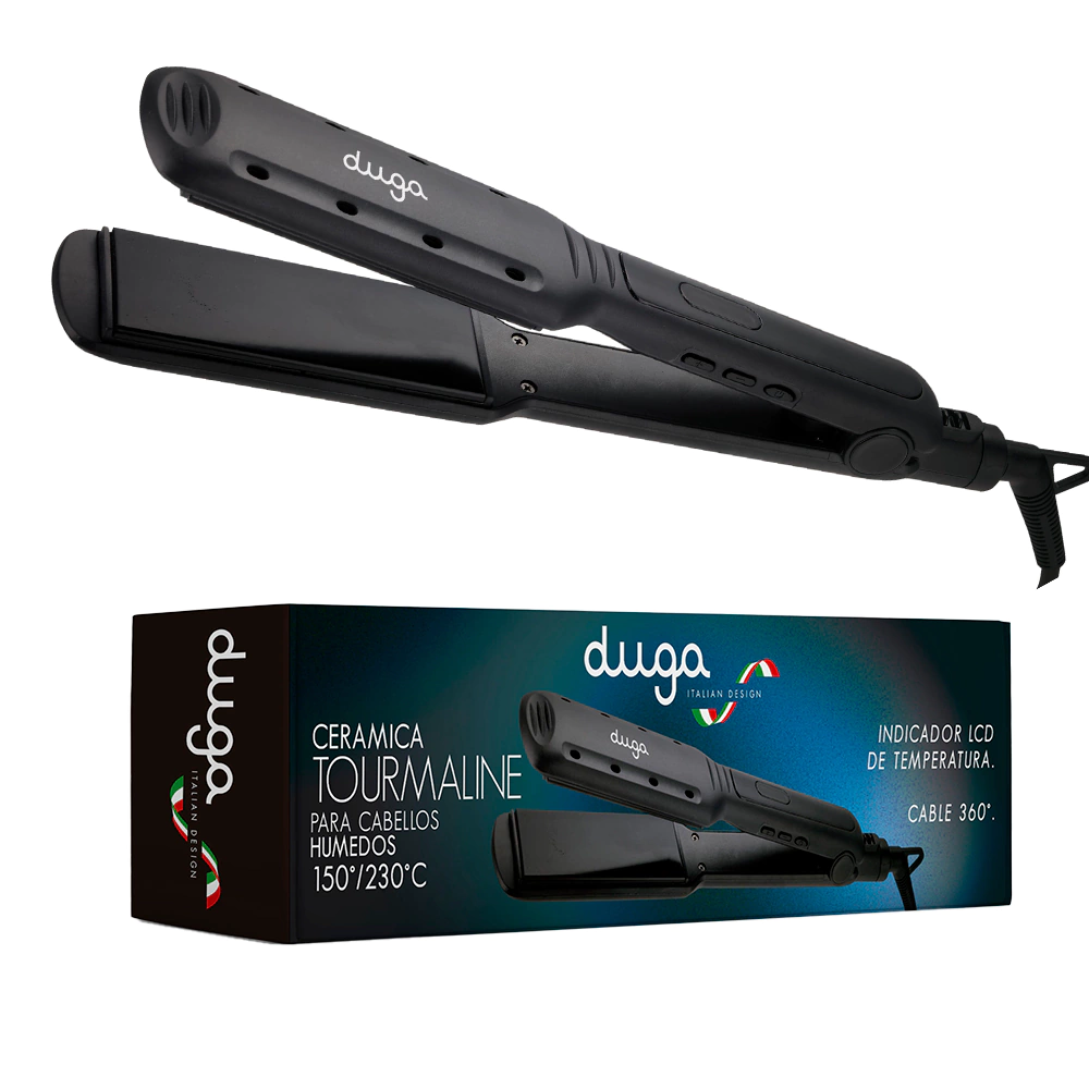 DUGA PLANCHA PARA CABELLOS HUMEDOS CERAMICA