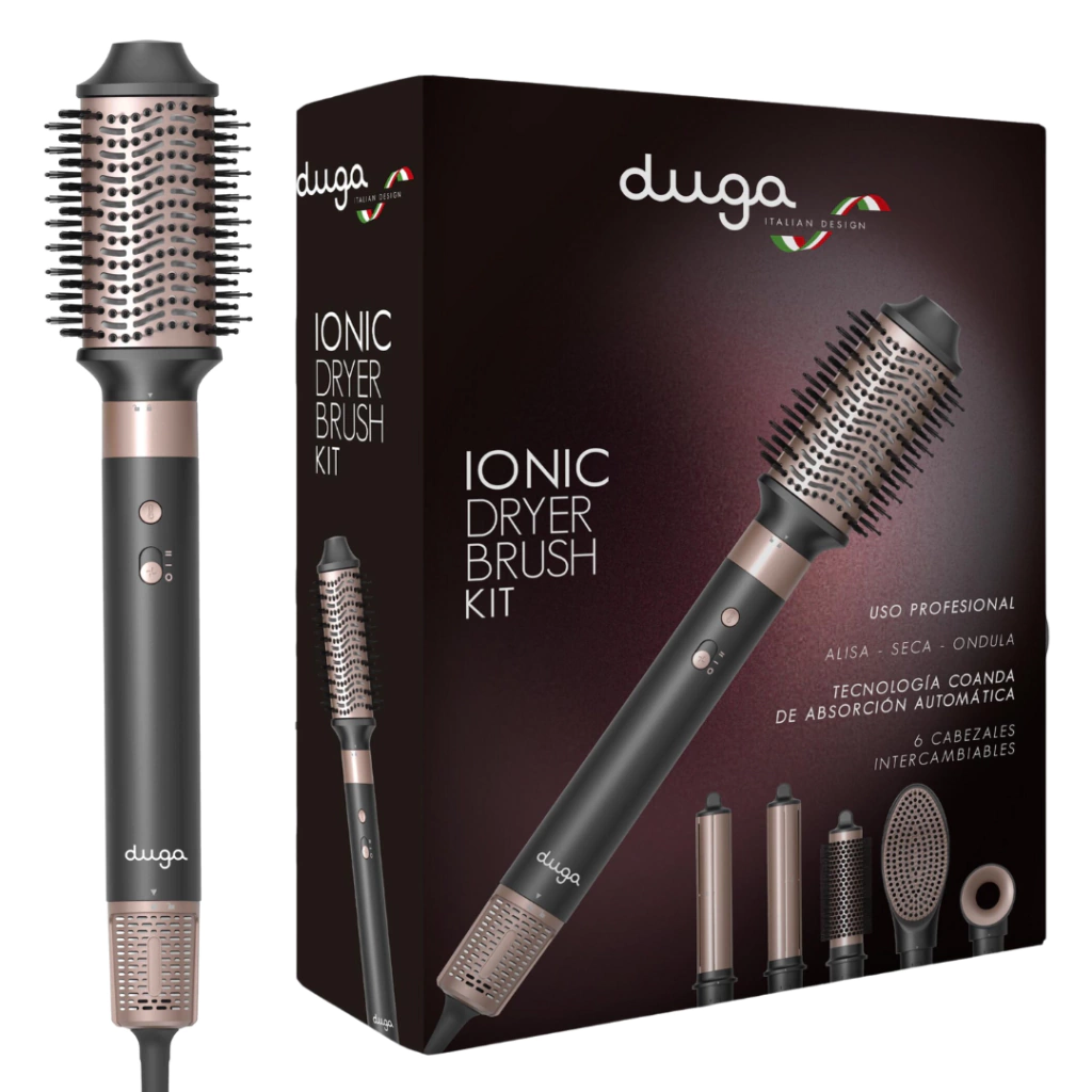 DUGA KIT DRYER BRUSH IONIC X 6 CABEZALES