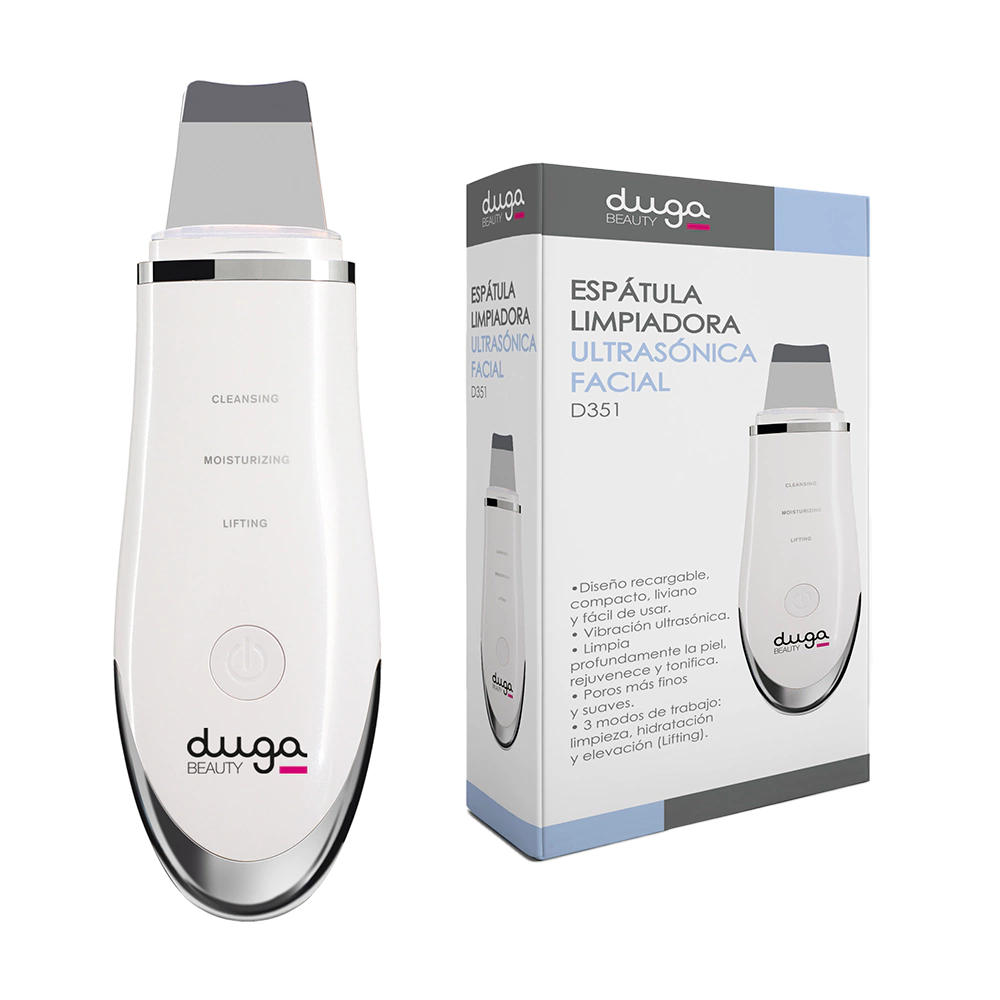 DUGA ESPATULA LIMPIADORA ULTRASONICA FACIAL