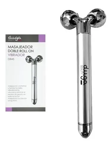 DUGA MASAJEADOR DOBLE ROLL ON VIBRADOR