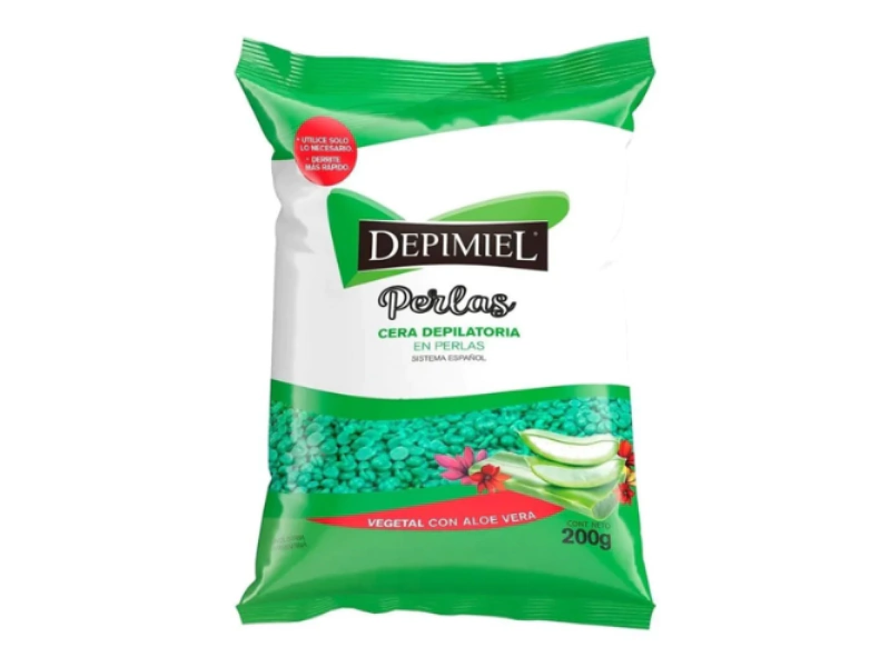 CERA EN PERLAS X 200 — Depimiel. Producto profesional de peluquería.