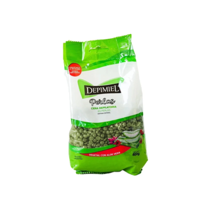CERA EN PERLAS X 400 — Depimiel. Producto profesional de peluquería.