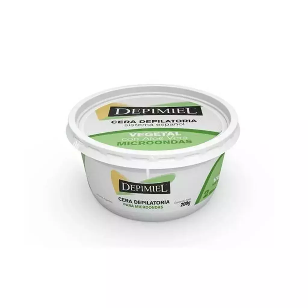 CERA EN POTE PARA MICROONDAS X 200 — Depimiel. Producto profesional de peluquería.