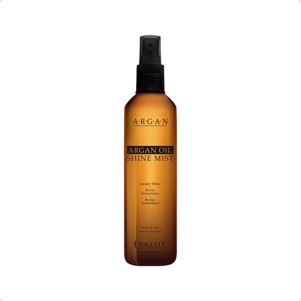 Brillo Instantáneo Argán Oil Shine Mist x 120 — Fidelité. Producto profesional de peluquería.