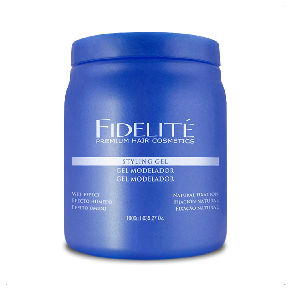Gel Efecto Húmedo ¨Fijación Natural¨ x 230 — Fidelité. Producto profesional de peluquería.
