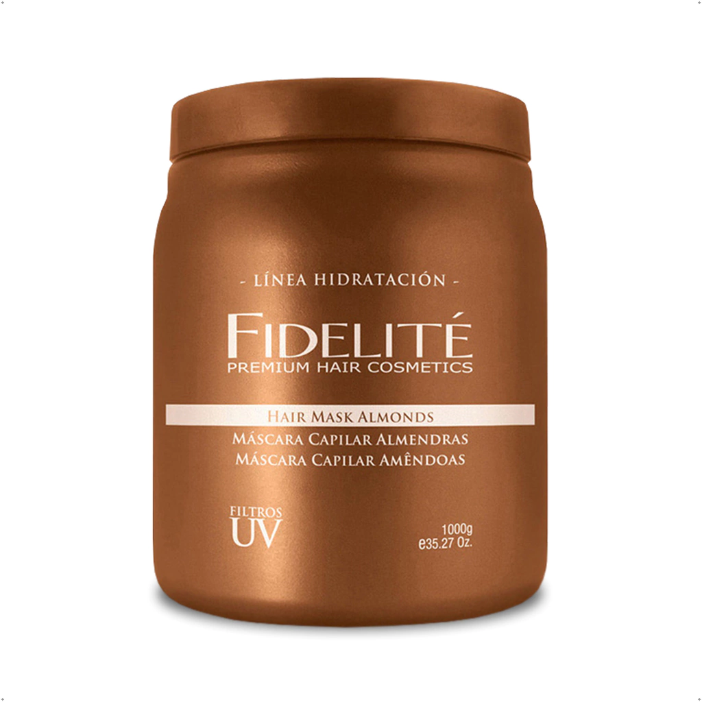 Máscara Capilar Almendras x 1000 — Fidelité. Producto profesional de peluquería.