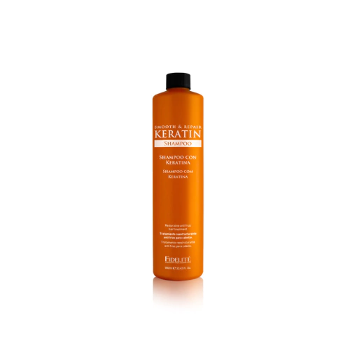 Shampoo de Keratina x 900 — Fidelité. Producto profesional de peluquería.