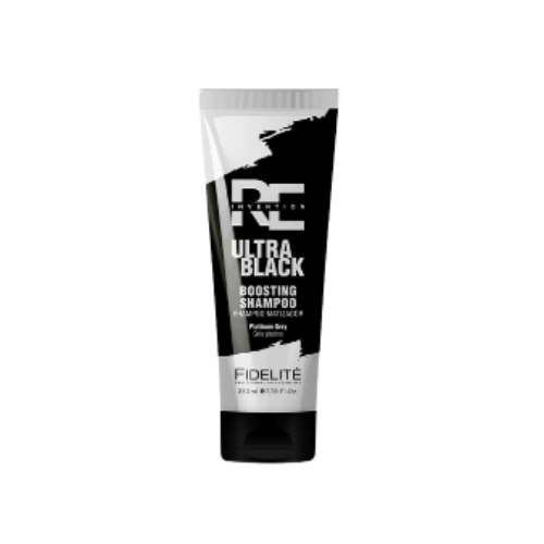 Shampoo ULTRA BLACK ( gris platino) x 230 — Fidelité. Producto profesional de peluquería.