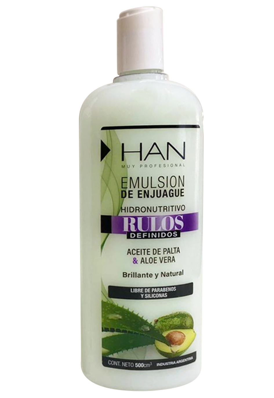 CREMA RULOS DEFINIDOS X 200 — Han. Producto profesional de peluquería.