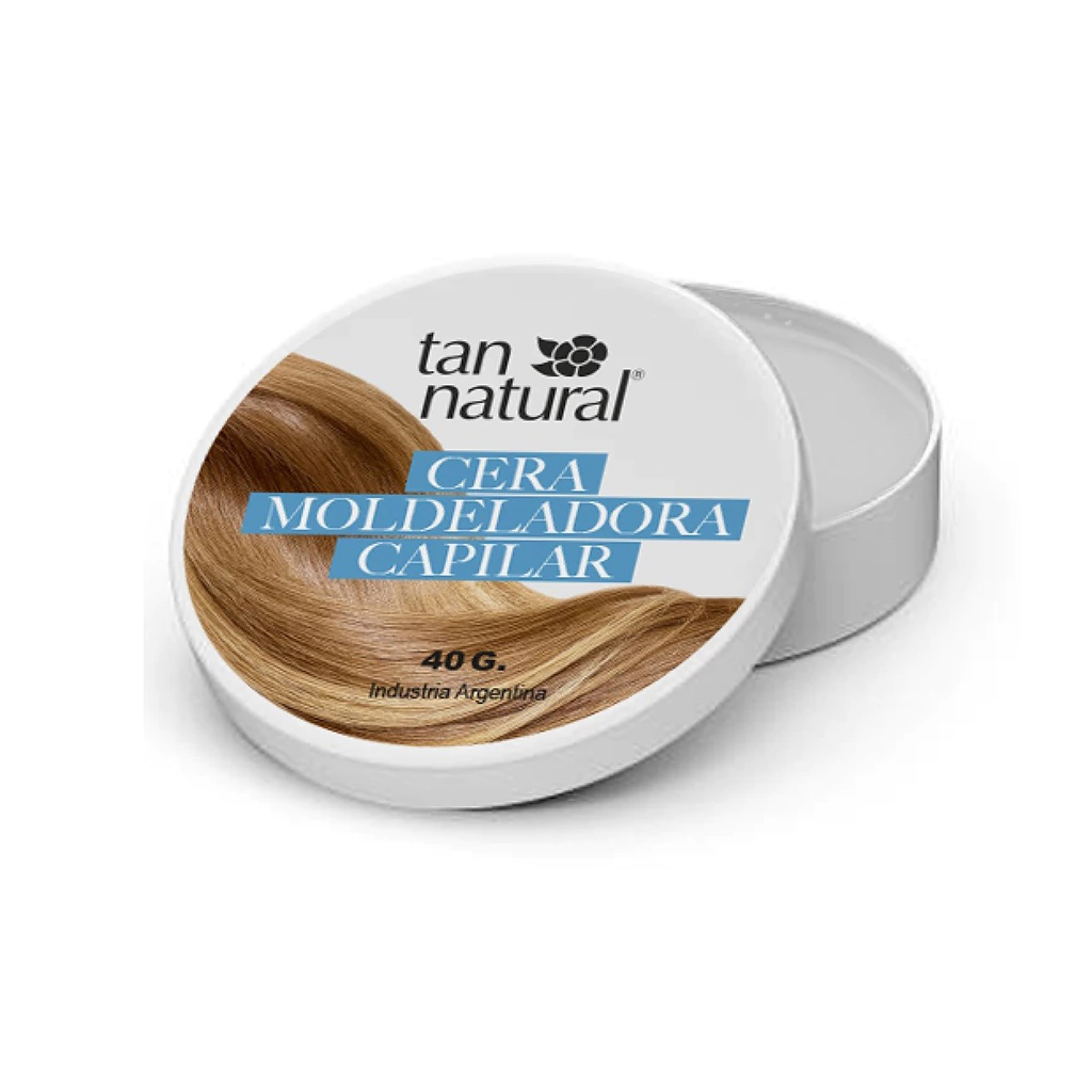 CERA MODELADOR CAPILAR TAN NATURAL — Hanna Collins. Producto profesional de peluquería.