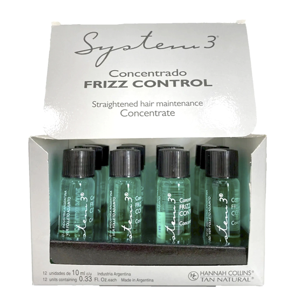 CONCENTRADO FRIZZ CONTR. X unid — Hanna Collins. Producto profesional de peluquería.
