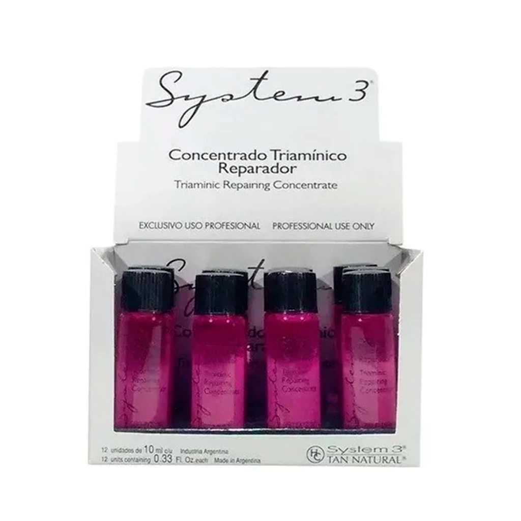CONCENTRADO TRIAMINICO 10ml — Hanna Collins. Producto profesional de peluquería.
