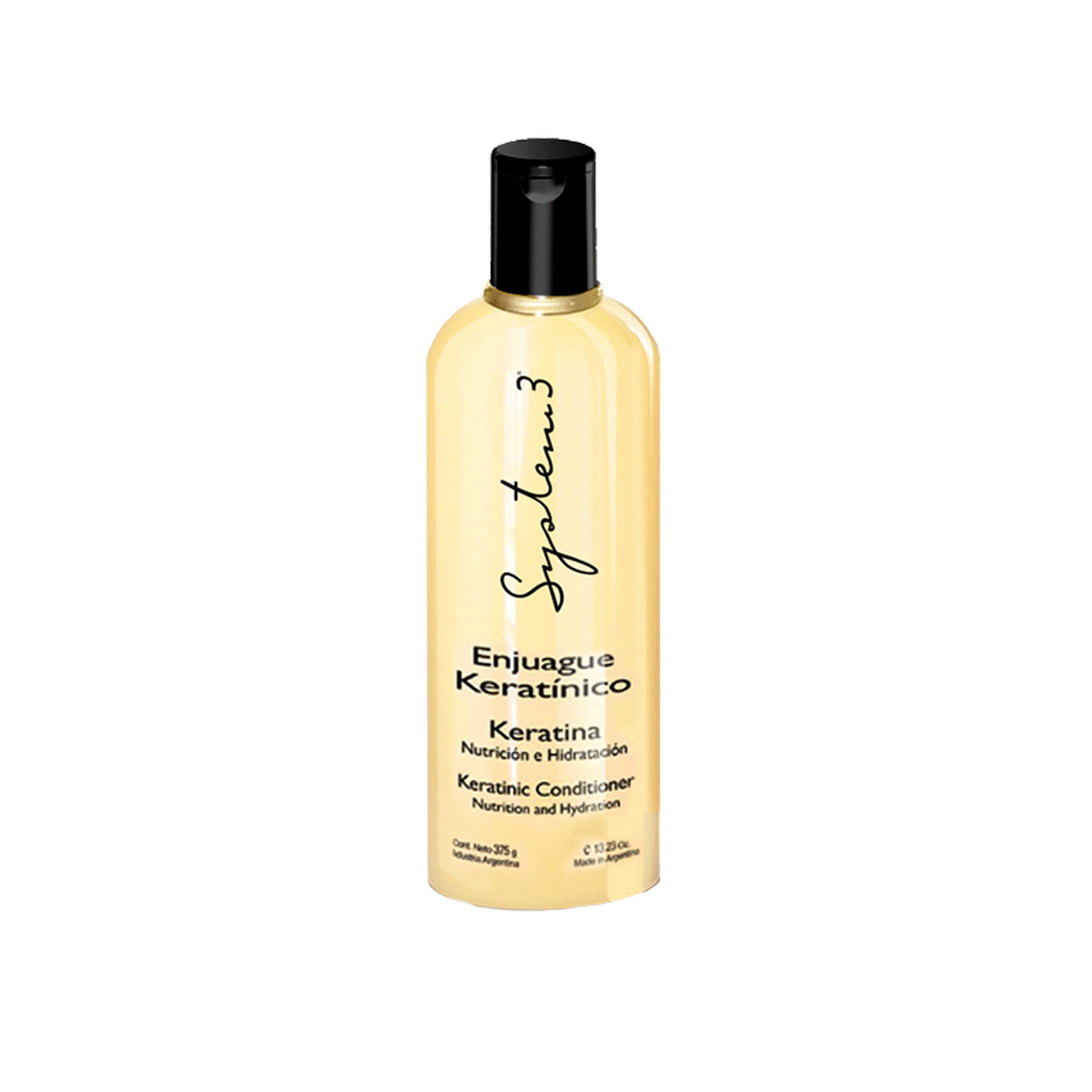 ENJUAGUE KERATINICO SYSTEM x375 — Hanna Collins. Producto profesional de peluquería.
