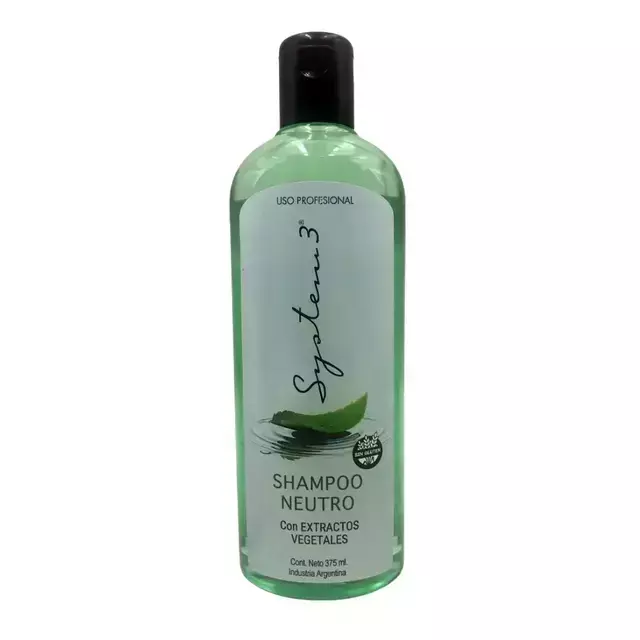 SHAMPOO NEUTRO C/EXT.VEG X 375 — Hanna Collins. Producto profesional de peluquería.