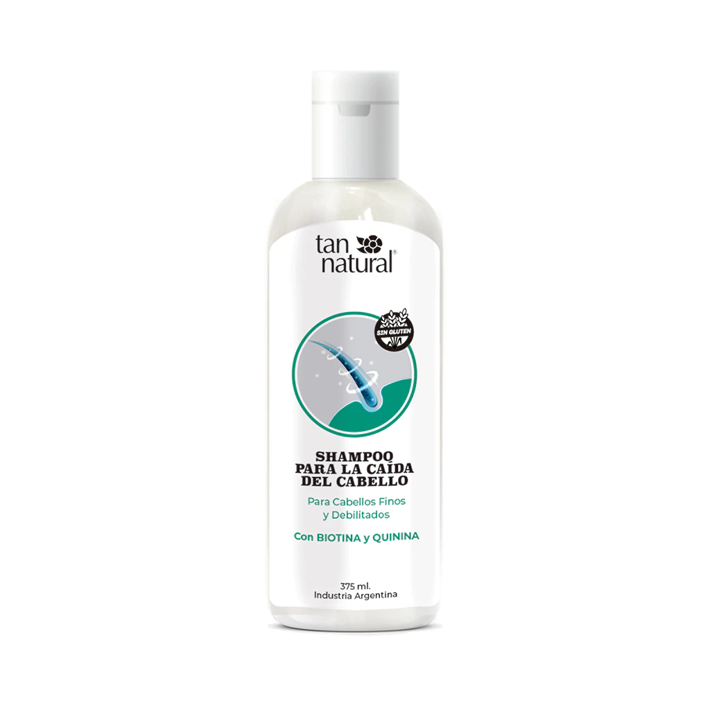 SHAMPOO PARA LA CAIDA x 375 ml — Hanna Collins. Producto profesional de peluquería.