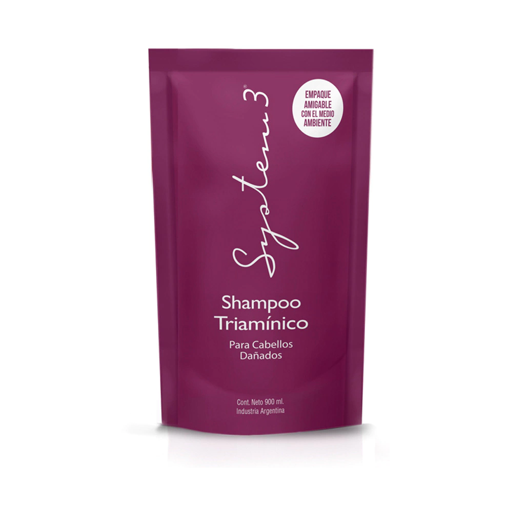 SHAMPOO TRIAMINICO DOYPACK x900 — Hanna Collins. Producto profesional de peluquería.
