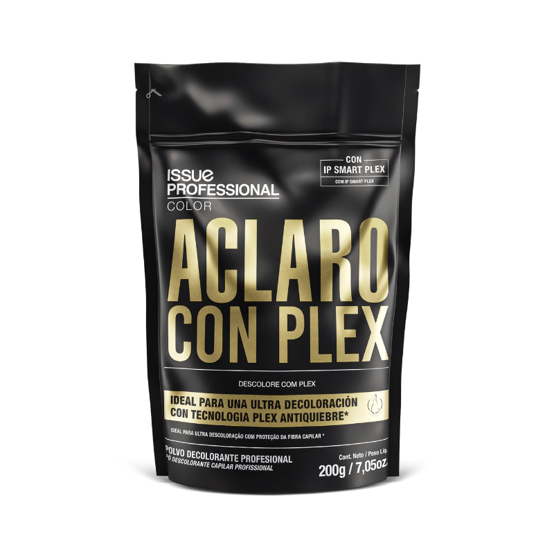 ACLARO CON PLEX X 200 GR — Issue. Producto profesional de peluquería.