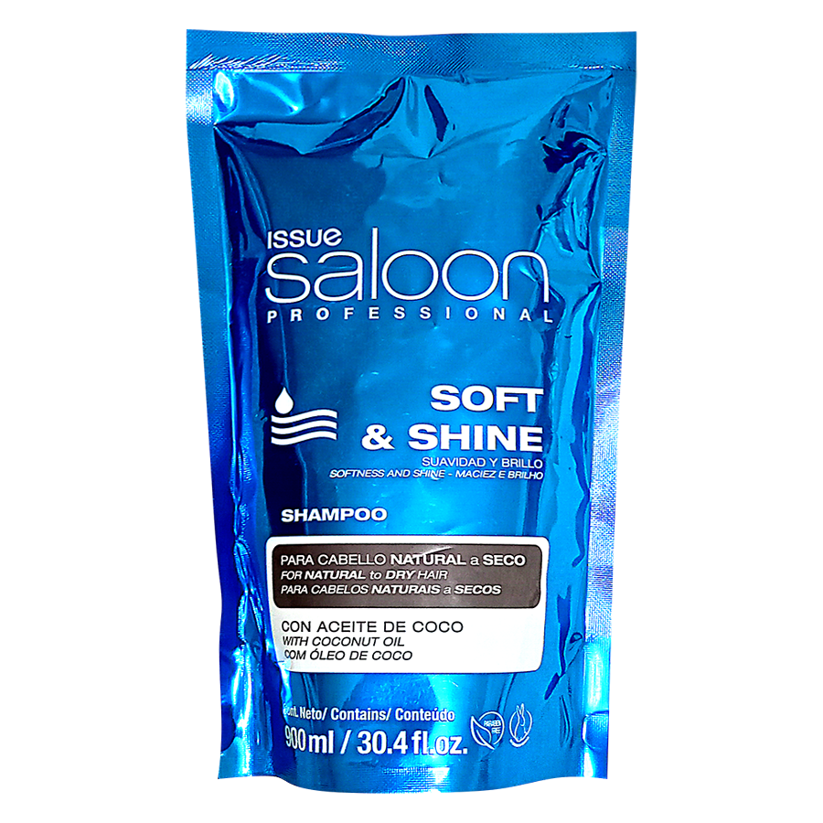 SH ISSUE SALOON SOFT & SHINE 900ML — Issue. Producto profesional de peluquería.