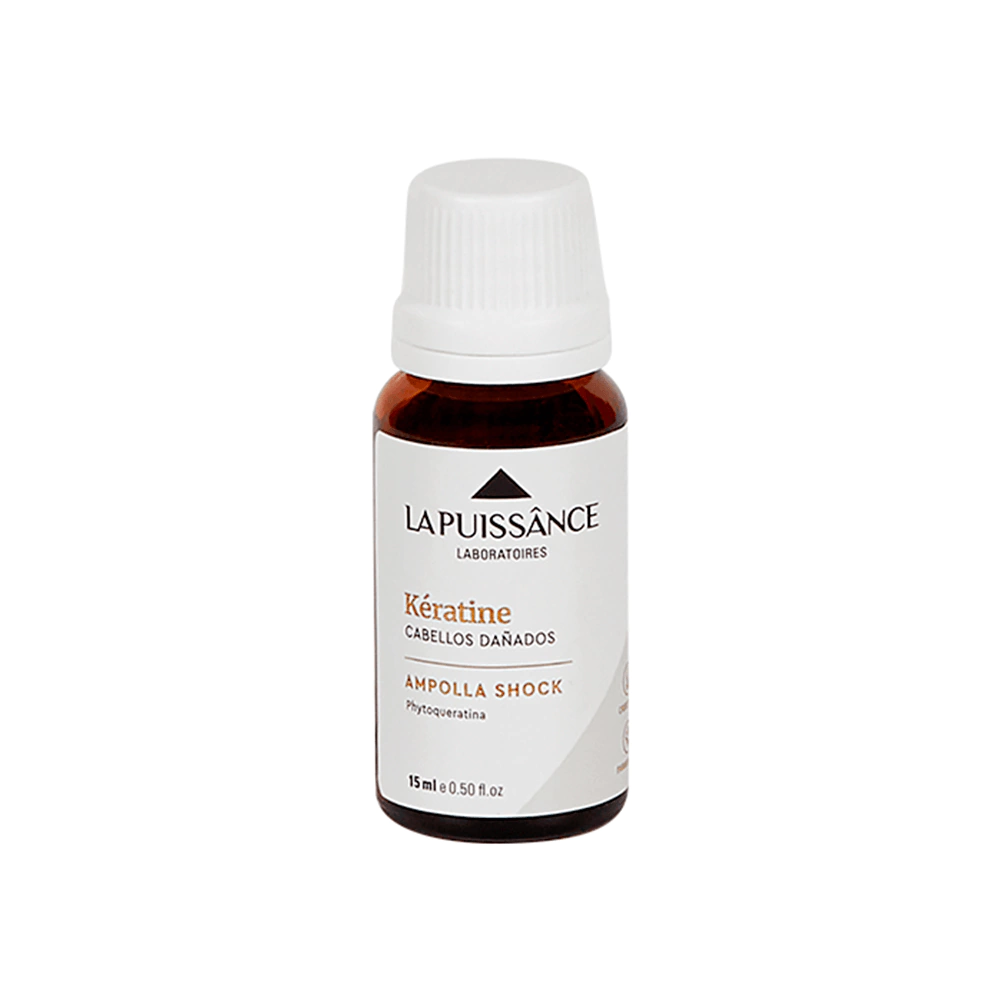 Ampolla Kératine x 15ml (Display 20 unid) — La Puissance. Producto profesional de peluquería.