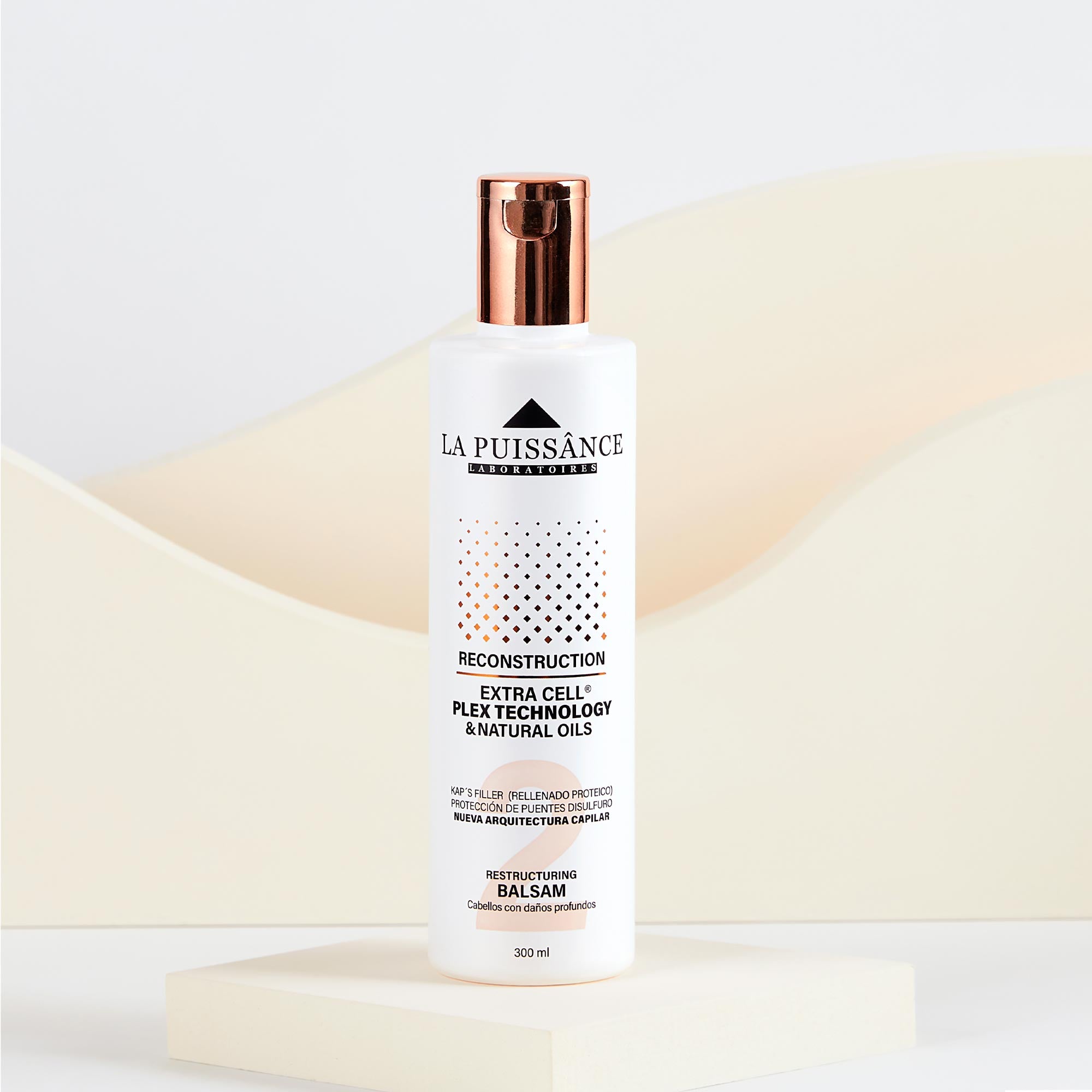 Bálsamo Extra Cell Plex x 300ml - PASO 2 — La Puissance. Producto profesional de peluquería.