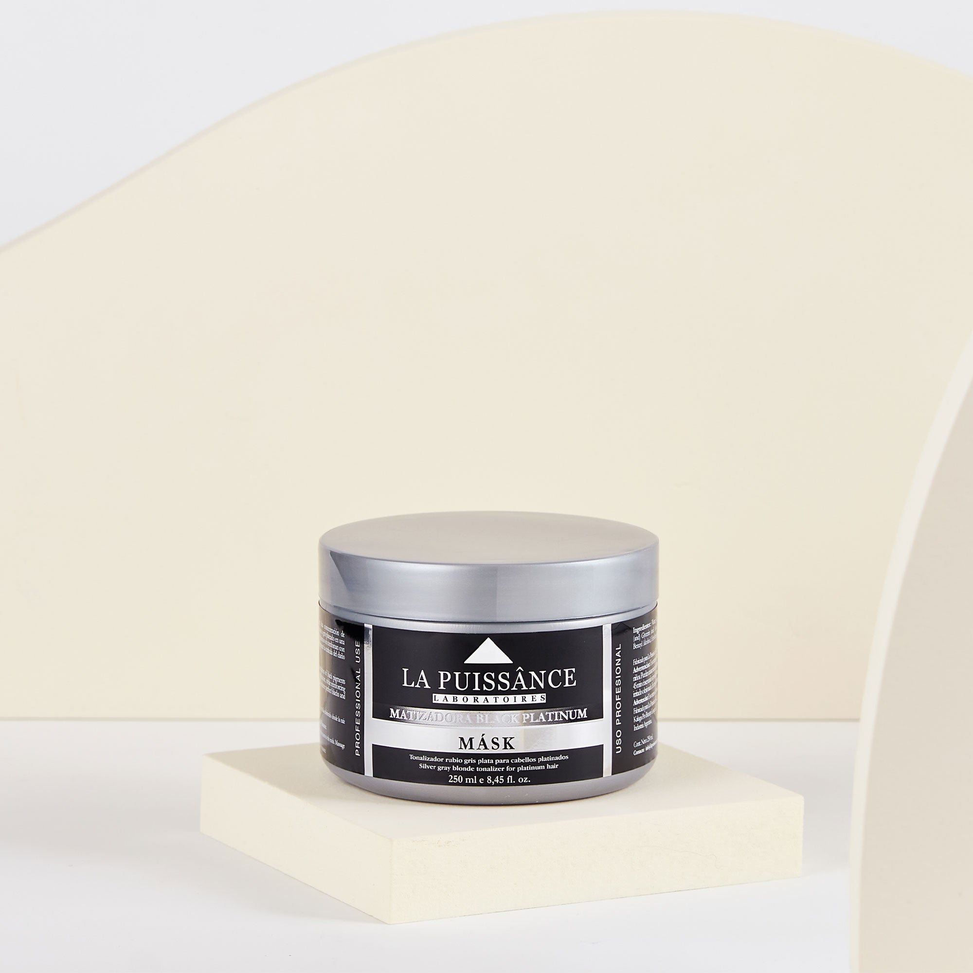 Máscara Black x 250ml — La Puissance. Producto profesional de peluquería.
