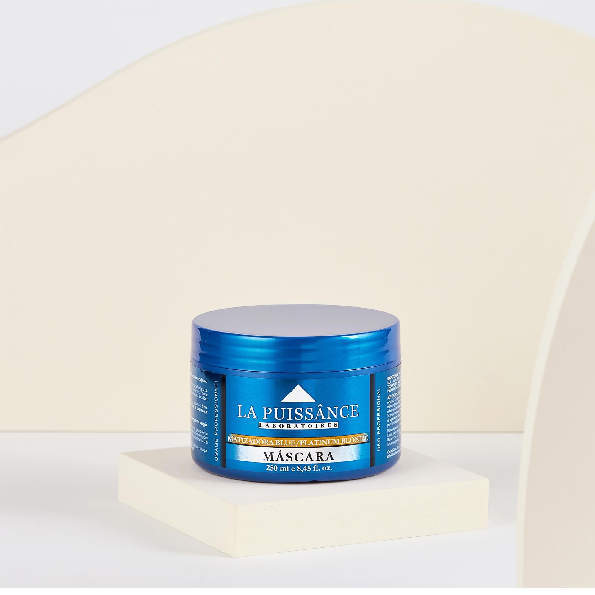 Máscara Blue x 250ml — La Puissance. Producto profesional de peluquería.