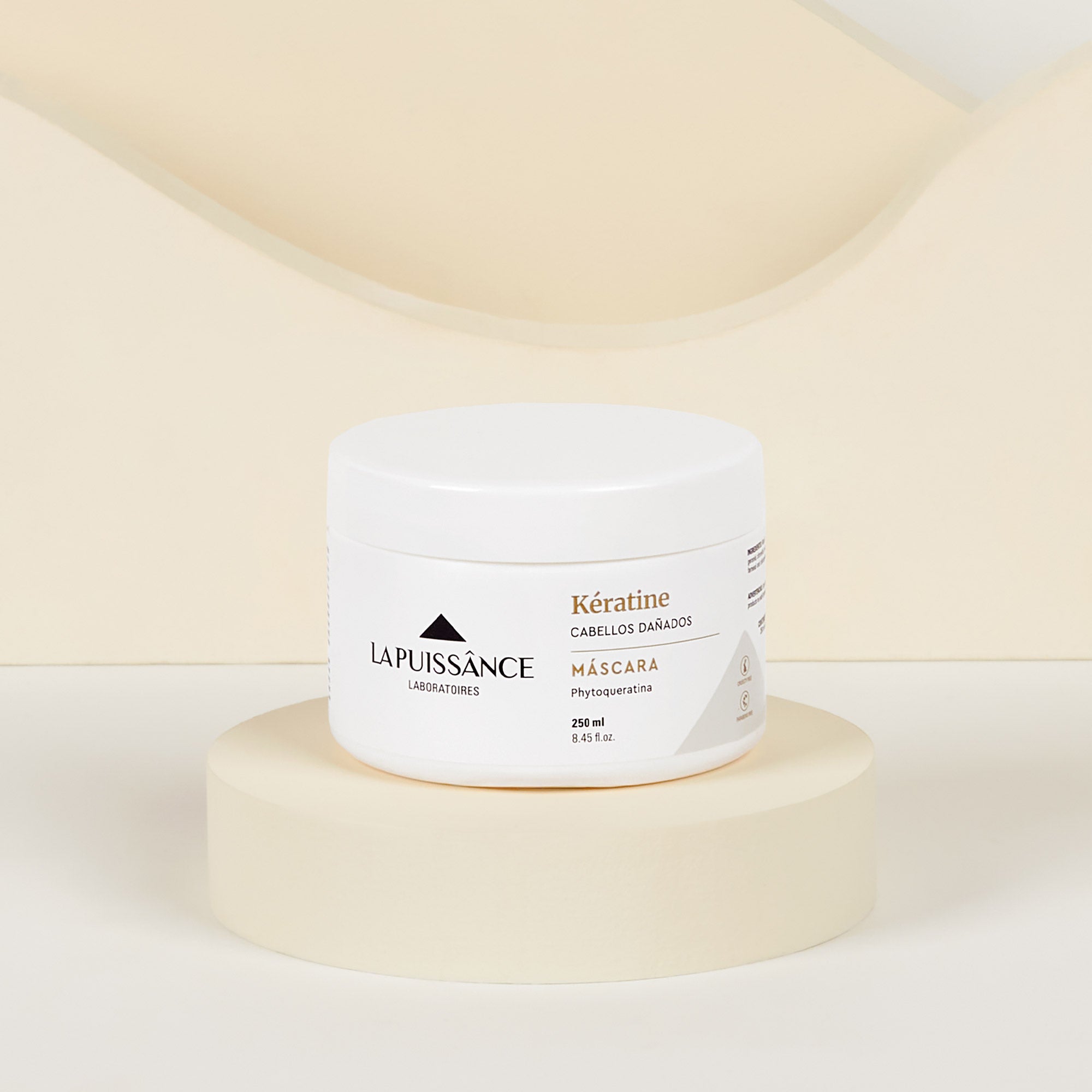 Máscara Kératine x 250ml — La Puissance. Producto profesional de peluquería.