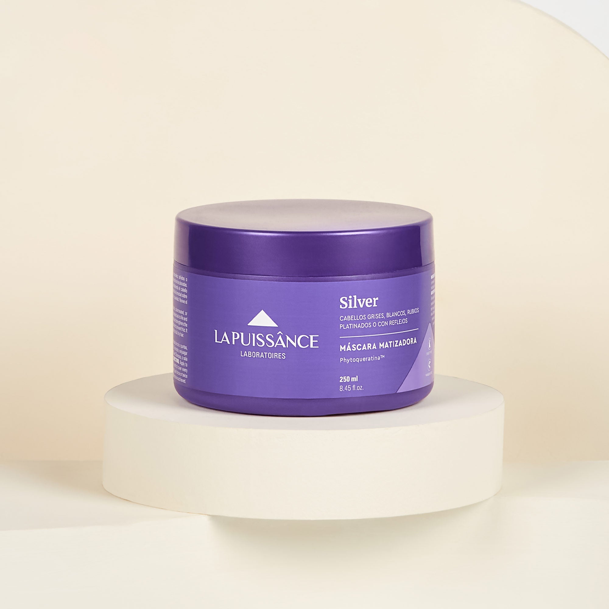 Máscara Silver x 250ml — La Puissance. Producto profesional de peluquería.