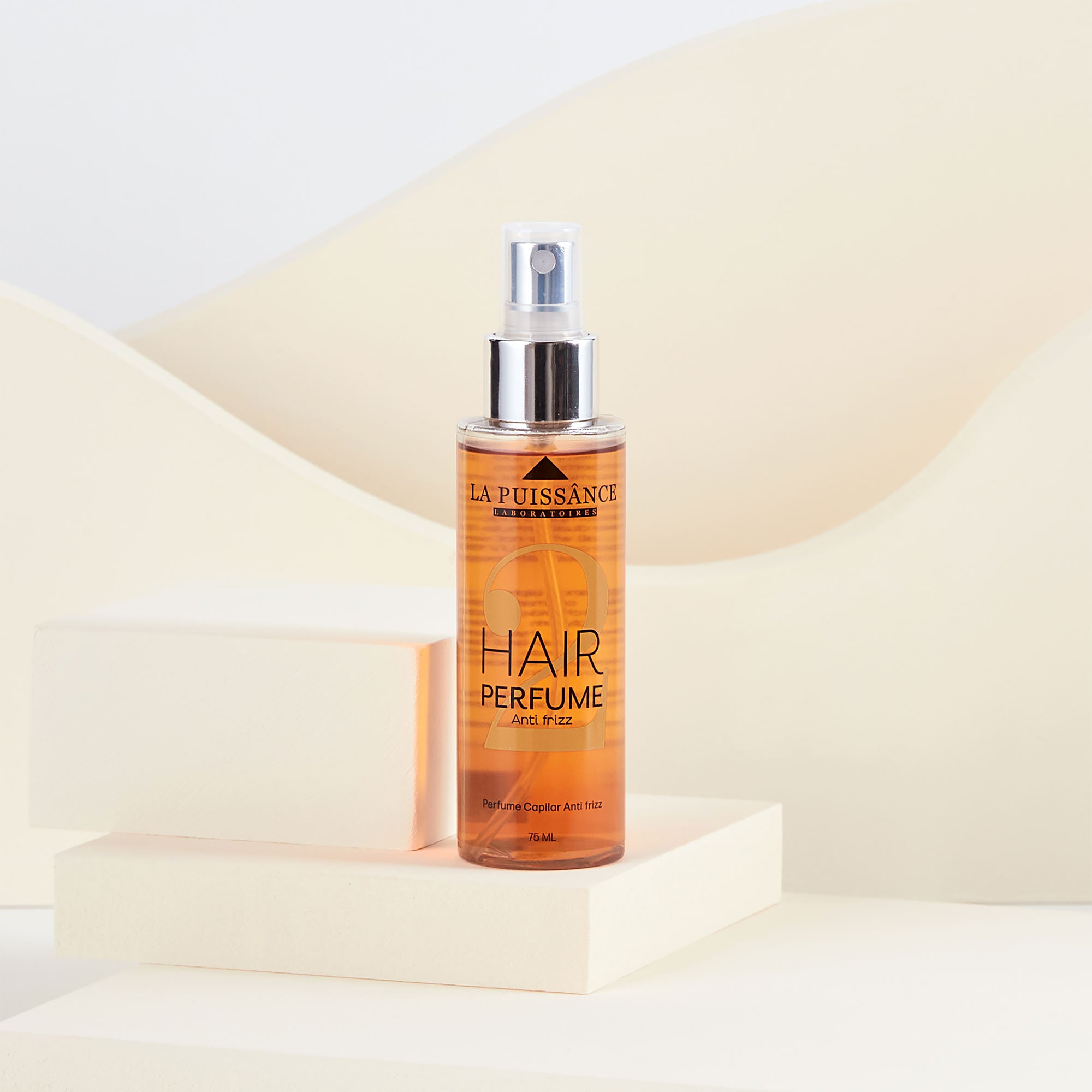Perfume Capilar en spray N°2 "Pink Gold" x 75ml — La Puissance. Producto profesional de peluquería.