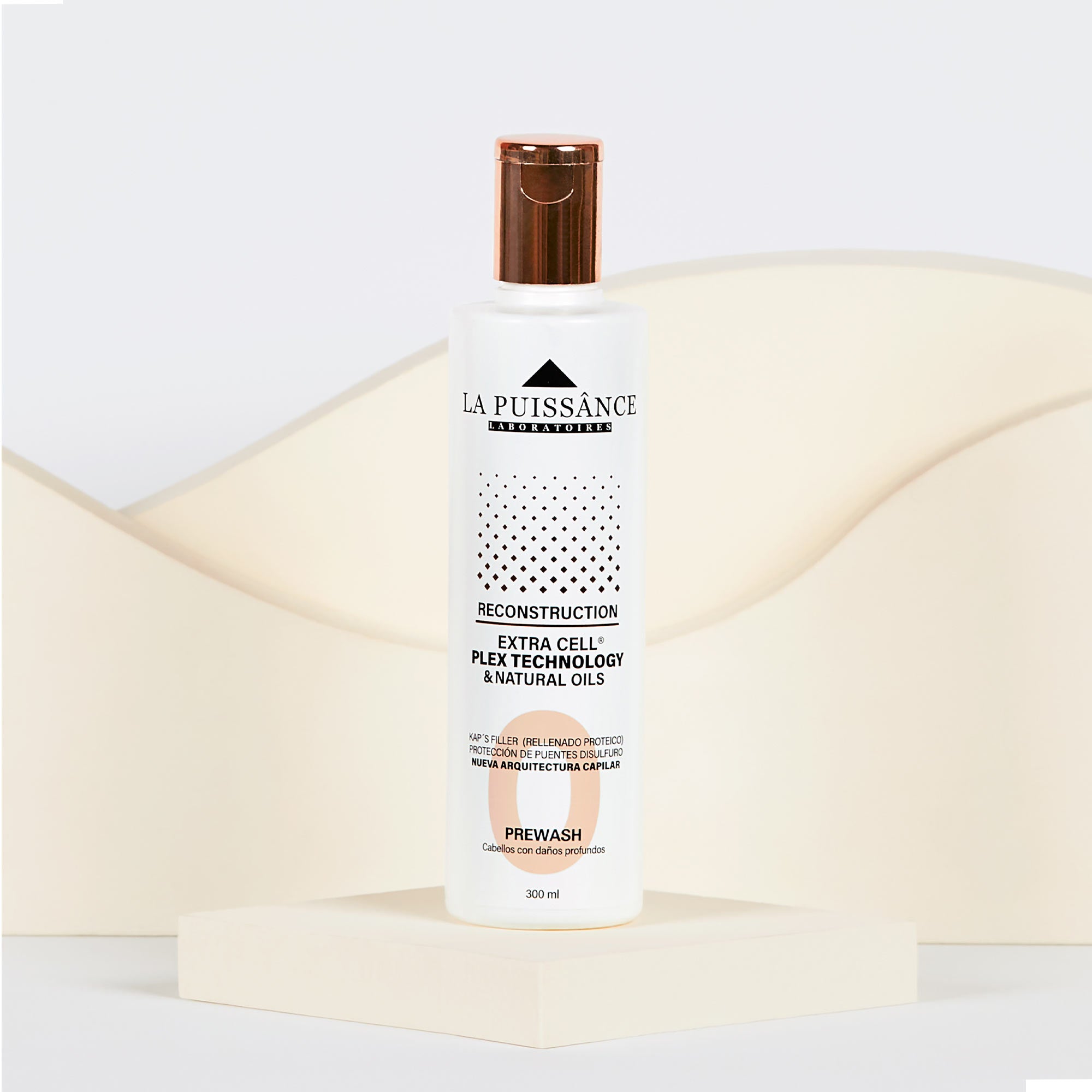 Pre Wash Shampoo Extra Cell Plex x 300ml - PASO 0 — La Puissance. Producto profesional de peluquería.