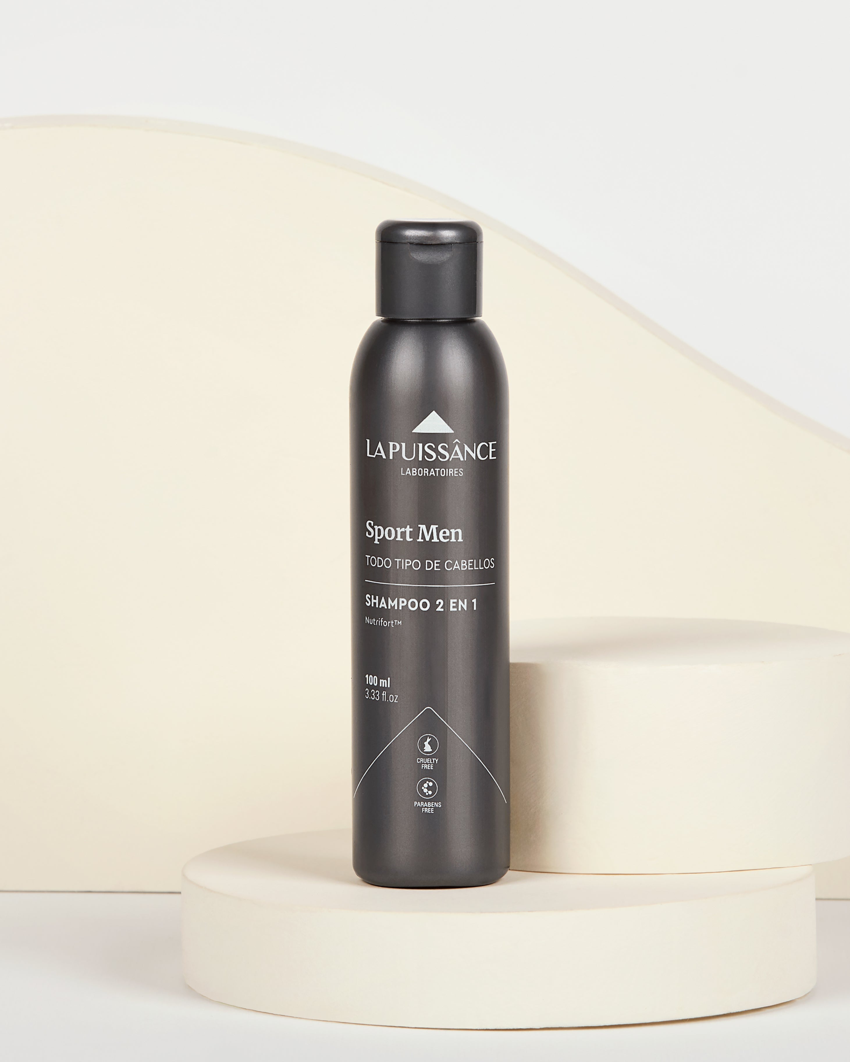 Shampoo 2 en 1 con Nutrifort™ x 100ml - Men — La Puissance. Producto profesional de peluquería.