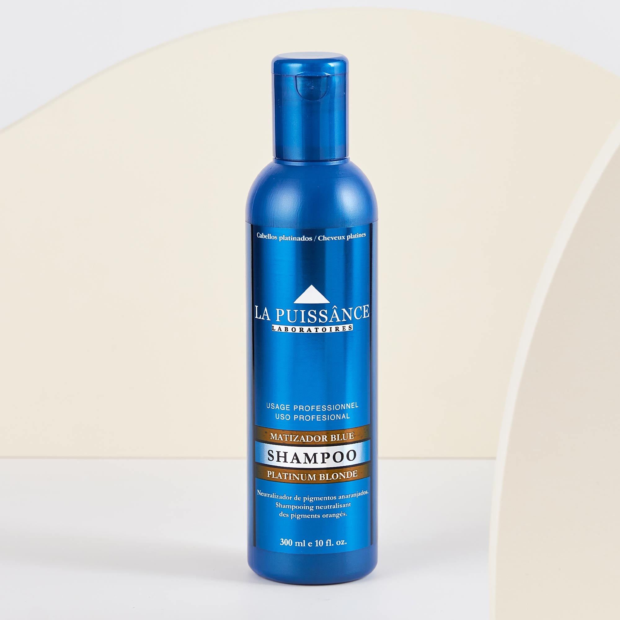 Shampoo Blue x 300ml — La Puissance. Producto profesional de peluquería.