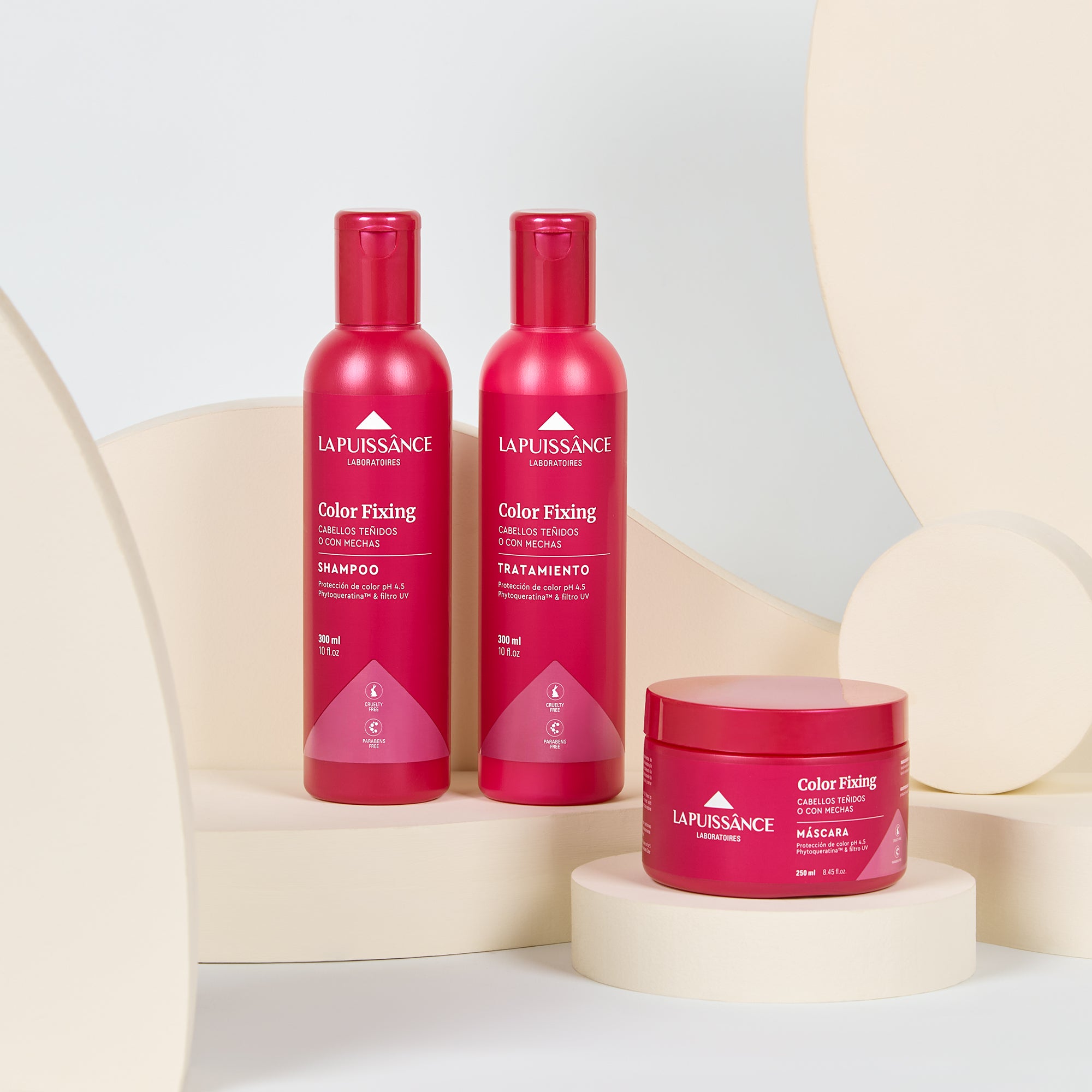 Shampoo Color Fixing x 300ml — La Puissance. Producto profesional de peluquería.