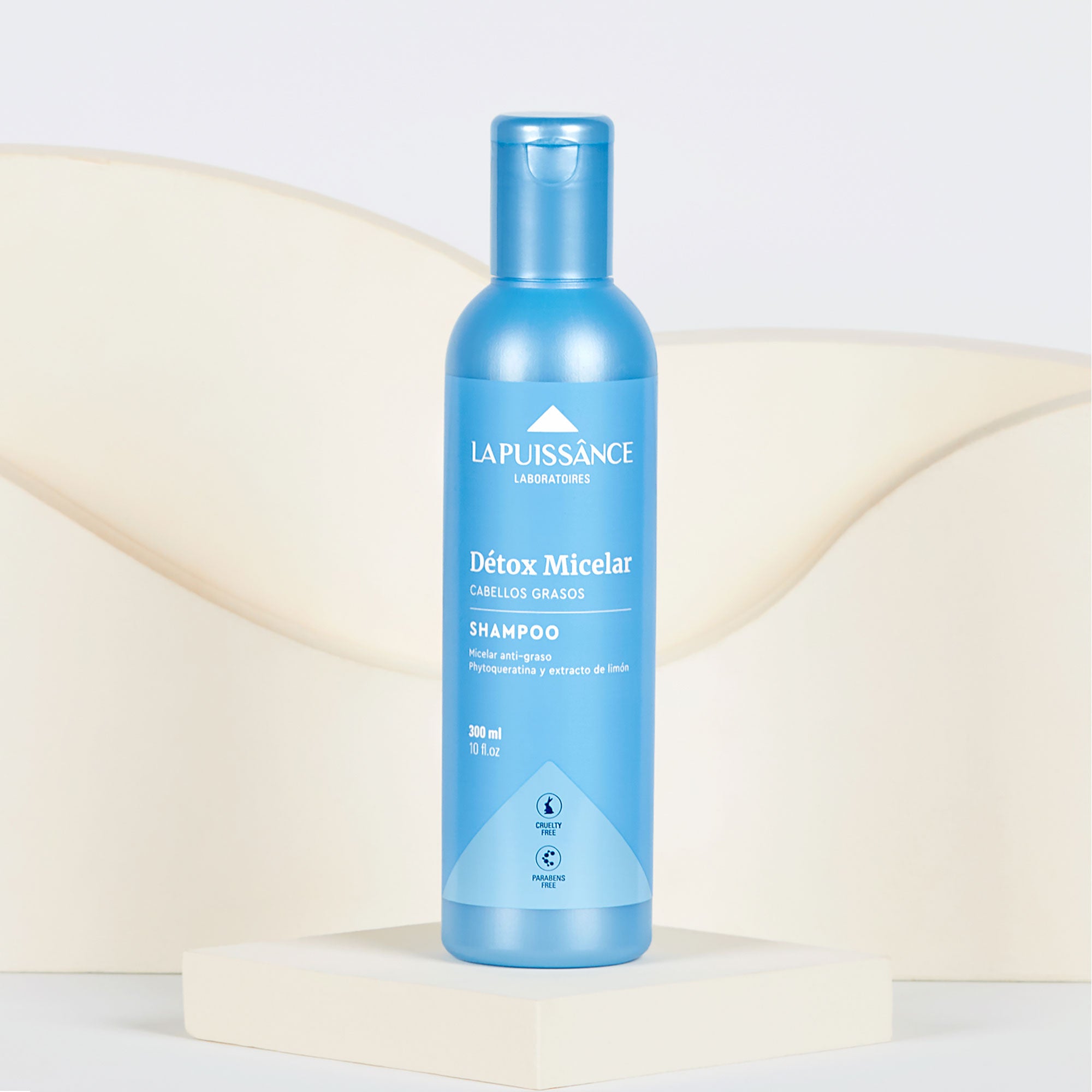 Shampoo Detox Micellar x 300ml — La Puissance. Producto profesional de peluquería.