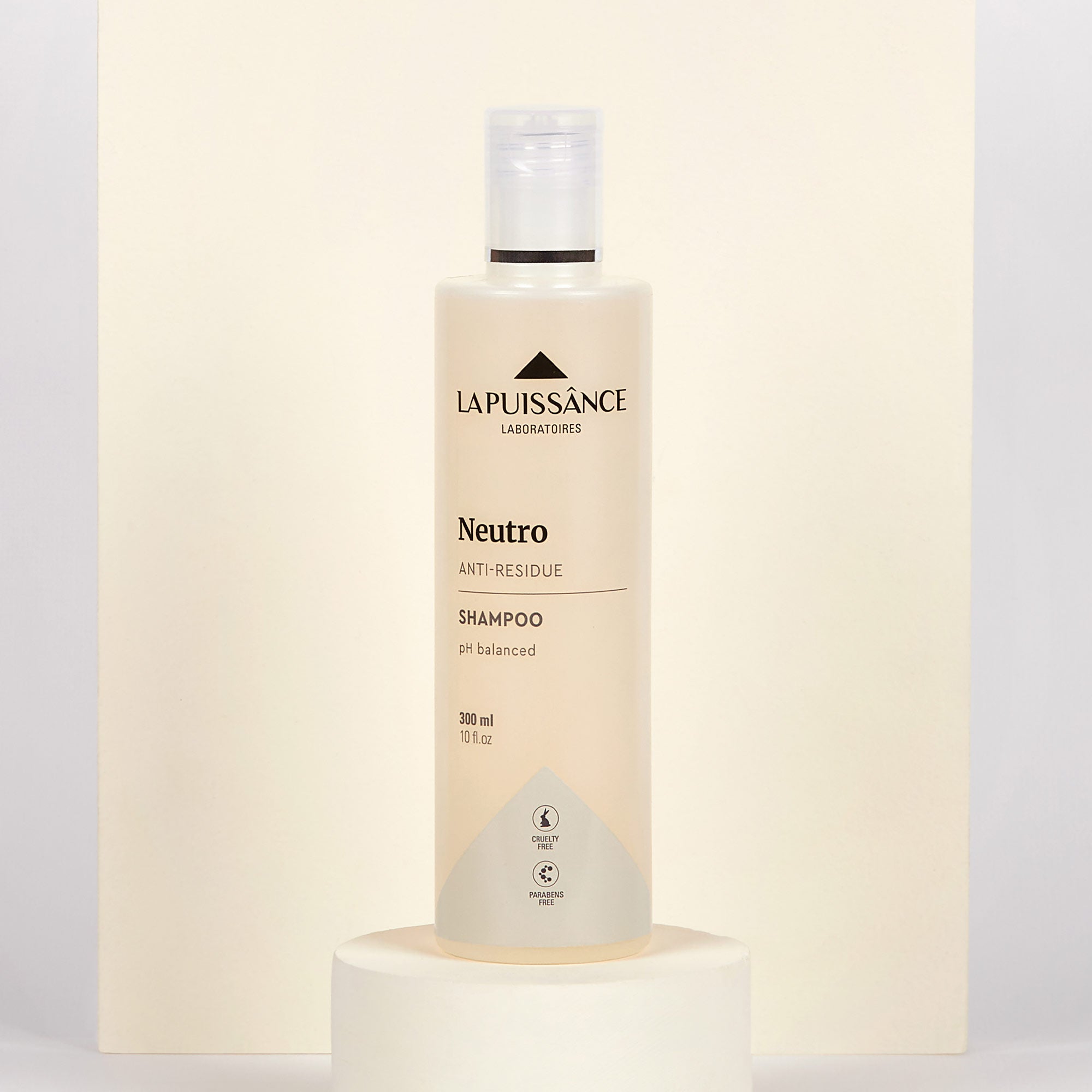 Shampoo Neutro Antiresiduos pH Balanceado X 300ml — La Puissance. Producto profesional de peluquería.
